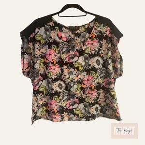 Forever 21 Floral Blouse – Size XXL